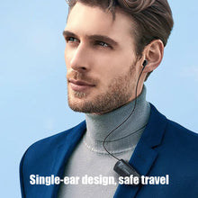 Load image into Gallery viewer, F520 Bluetooth Earphones Retractable Auricular Lavalier Clip On Headset For One Ear Hand Free Wireless Lotus Original
