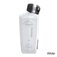 Load image into Gallery viewer, F520 Bluetooth Earphones Retractable Auricular Lavalier Clip On Headset For One Ear Hand Free Wireless Lotus Original
