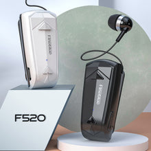Load image into Gallery viewer, F520 Bluetooth Earphones Retractable Auricular Lavalier Clip On Headset For One Ear Hand Free Wireless Lotus Original
