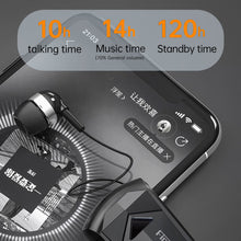 Load image into Gallery viewer, F520 Bluetooth Earphones Retractable Auricular Lavalier Clip On Headset For One Ear Hand Free Wireless Lotus Original

