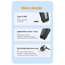 Load image into Gallery viewer, F520 Bluetooth Earphones Retractable Auricular Lavalier Clip On Headset For One Ear Hand Free Wireless Lotus Original
