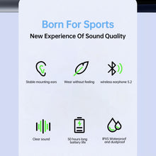 Load image into Gallery viewer, F2 Tws Wireless Bluetooth-compatible Headset Stereo Earbuds Display Sports Earphones With Night Running Lights
