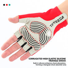 Load image into Gallery viewer, Anti-slip Short Cycling Gloves Fingerless Gloves Bicycle Lycra Fabric Half Finger Mitten for Mtb Road Bike Sports Racing
