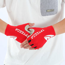 Load image into Gallery viewer, Anti-slip Short Cycling Gloves Fingerless Gloves Bicycle Lycra Fabric Half Finger Mitten for Mtb Road Bike Sports Racing
