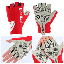 Load image into Gallery viewer, Anti-slip Short Cycling Gloves Fingerless Gloves Bicycle Lycra Fabric Half Finger Mitten for Mtb Road Bike Sports Racing
