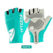 Load image into Gallery viewer, Anti-slip Short Cycling Gloves Fingerless Gloves Bicycle Lycra Fabric Half Finger Mitten for Mtb Road Bike Sports Racing
