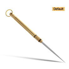 Load image into Gallery viewer, Multi-Purpose Titanium Outdoor EDC Portable Toothpick Bottle Fruit Fork Camping Tool Toothpick Tube Is More Durable Than Floss
