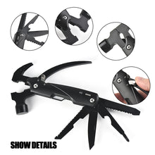 Load image into Gallery viewer, Portable Pocket Multitool Claw Hammer Stainless Steel Tool with Nylon Sheath Outdoor Survival Camping Hunting Hiking Equipment
