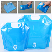 Load image into Gallery viewer, Portable Folding Bucket Outdoor Picnic Self-driving Tour Portable Storage Large Capacity With Faucet Foldable Water Bag
