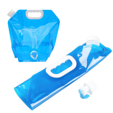 Load image into Gallery viewer, Portable Folding Bucket Outdoor Picnic Self-driving Tour Portable Storage Large Capacity With Faucet Foldable Water Bag
