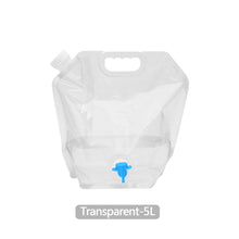 Load image into Gallery viewer, Portable Folding Bucket Outdoor Picnic Self-driving Tour Portable Storage Large Capacity With Faucet Foldable Water Bag
