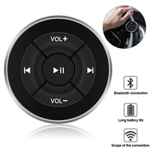 Load image into Gallery viewer, Car Wireless Bluetooth 5.0 Bluetooth-compatible Media Steering Wheel Remote Control Mp3 Music Player for Android IOS Smartphone Control Kit
