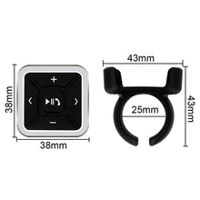Load image into Gallery viewer, Portable Car Steering Wheel Remote Control Wireless Bluetooth Smartphone Control for Media MP3 Music Play for Android IOS
