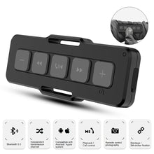 Load image into Gallery viewer, Motorcycle Car Wireless Bluetooth Bike Remote Controller Waterproof Bike Handlebar Media Controller Music Player
