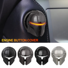 Load image into Gallery viewer, Car Interior Engine Ignition Start Stop Button Protective Cover Decoration Stick Star Wars Mandalorian Interior Accessories
