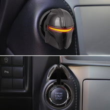 Load image into Gallery viewer, Car Interior Engine Ignition Start Stop Button Protective Cover Decoration Stick Star Wars Mandalorian Interior Accessories
