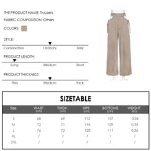Load image into Gallery viewer, High Waist Cutout Drawstring Loose Slim Casual Pants Summer Comfortable Women All-match Solid Color Trousers
