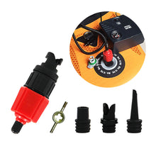 Load image into Gallery viewer, Durable Air Pump Adapter Inflatable Paddle Rubber Boat Kayak Air Valve Adaptor Tire Compressor Converter 4 Nozzle for SUP Board
