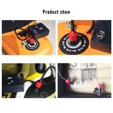Load image into Gallery viewer, Durable Air Pump Adapter Inflatable Paddle Rubber Boat Kayak Air Valve Adaptor Tire Compressor Converter 4 Nozzle for SUP Board
