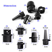 Load image into Gallery viewer, Leak-proof Multifunctional Kayak Pump Valve Adapter Conversion Surfboard Inflatable Head for inflatable Kayak Boat Accessories
