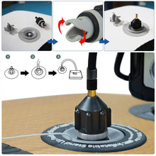 Load image into Gallery viewer, Wear-resistant Air Valve Adaptor Dustproof Rowing Boat Air Valve Adaptor Nylon Kayak Inflatable Pump Adapter for SUP Board
