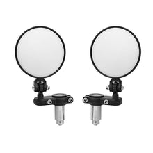 Load image into Gallery viewer, Motorcycle Universal CNC Aluminum Rear View 3" Handle Folding Bar End 7/8" Mirrors For Honda Suzuki Yamaha Kawasaki Chopper
