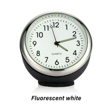 Load image into Gallery viewer, Car Clock Ornament Auto Watch Thermometer Hygrometer Guage Meters Decoration Mini Automobile Display Clock In Car Accessories
