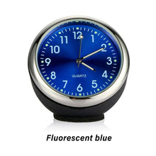 Load image into Gallery viewer, Car Clock Ornament Auto Watch Thermometer Hygrometer Guage Meters Decoration Mini Automobile Display Clock In Car Accessories
