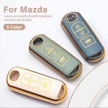 Load image into Gallery viewer, TPU Car Remote Key Case Cover Shell For Mazda 2 3 6 Atenza Axela Demio CX-5 CX5 CX-3 CX7 CX-9 2015-2019 Protector Holder Keyless
