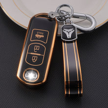 Load image into Gallery viewer, TPU Car Remote Key Case Cover Shell For Mazda 2 3 6 Atenza Axela Demio CX-5 CX5 CX-3 CX7 CX-9 2015-2019 Protector Holder Keyless
