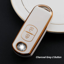 Load image into Gallery viewer, TPU Car Remote Key Case Cover Shell For Mazda 2 3 6 Atenza Axela Demio CX-5 CX5 CX-3 CX7 CX-9 2015-2019 Protector Holder Keyless
