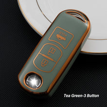 Load image into Gallery viewer, TPU Car Remote Key Case Cover Shell For Mazda 2 3 6 Atenza Axela Demio CX-5 CX5 CX-3 CX7 CX-9 2015-2019 Protector Holder Keyless
