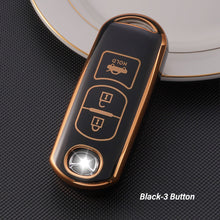Load image into Gallery viewer, TPU Car Remote Key Case Cover Shell For Mazda 2 3 6 Atenza Axela Demio CX-5 CX5 CX-3 CX7 CX-9 2015-2019 Protector Holder Keyless
