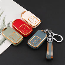 Load image into Gallery viewer, TPU Car Remote Key Case Cover Protector Shell Fob For Honda CRV CR-V Fit Civic Accord HR-V HRV City Odyssey XR-V Accessories

