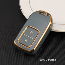 Load image into Gallery viewer, TPU Car Remote Key Case Cover Protector Shell Fob For Honda CRV CR-V Fit Civic Accord HR-V HRV City Odyssey XR-V Accessories
