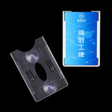 Load image into Gallery viewer, Car Card Holder Parking Ticket Clip Auto Fastener Card Sleeve Bill Mount Fastener Organizer Windshield Stickers Home Office
