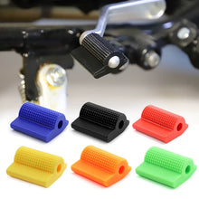 Load image into Gallery viewer, Motorcycle Shift Lever Pedal Rubber Cover Gear Shifter Shoe Protector Foot Peg Toe Gel for Honda Kawasaki Yamaha KTM accessories
