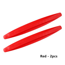 Load image into Gallery viewer, 2Pcs Car Bumper Protector Strip Guard Corner Protection Strips Scratch Protector Crash Blade Anti-collision Guard Lip Stickers
