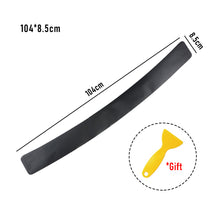 Load image into Gallery viewer, Universal 3D Carbon Fiber Car Rear Trunk Guard Plate Sticker Car Rear Bumper Trim Anti-Kicked Scratch Protection Sticker Strip
