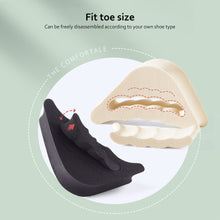 Load image into Gallery viewer, 1 Pair Forefoot Insert Pad For Women High Heels Big Shoes Toe Front Filler Cushion Pain Relief Adjustment Shoe Accessories
