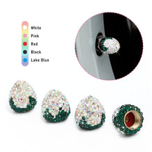 Load image into Gallery viewer, 4Pcs Car Tire Valve Caps Diamond Shining Airdust Tyre Wheel Valve Covers for Automobiles Motorcycles Trucks Bikes Car Decor

