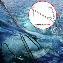 Load image into Gallery viewer, Aluminum Alloy Collapsible Fishing Nets Telescoping Small Mesh Foldable Landing Net Pole Casting Network Trap for Fly Fishing
