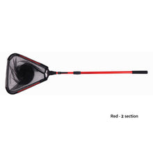 Load image into Gallery viewer, Aluminum Alloy Collapsible Fishing Nets Telescoping Small Mesh Foldable Landing Net Pole Casting Network Trap for Fly Fishing
