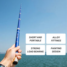 Load image into Gallery viewer, Ultralight Carbon Fishing Pole Telescopic Landing Net Triangle Folding Fishing Net Fly Hand Dip Casting Net Fishing Tackle Fishing Tank Hand Net
