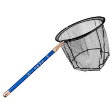 Load image into Gallery viewer, Ultralight Carbon Fishing Pole Telescopic Landing Net Triangle Folding Fishing Net Fly Hand Dip Casting Net Fishing Tackle Fishing Tank Hand Net
