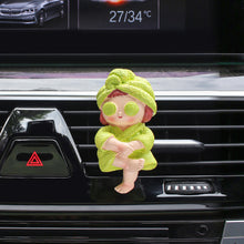 Load image into Gallery viewer, Car Air Freshener Smell In The Styling Vent Perfume Diffuser Cartoon Running Sauna Girls Fragrance Air Fresheners Clip Parfum
