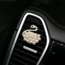Load image into Gallery viewer, Crystal Swan Air Freshener Air Conditioner Outlet Clip Fragrance Natural Smell Swan Car Perfume Decoration Auto Accessories
