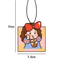 Load image into Gallery viewer, Cartoon Car Air Freshener Hanging Car Rear View Solid Paper Auto Scent Perfume Car Diffuser Interior Accessories Pendant
