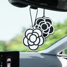 Load image into Gallery viewer, Car Air Freshener Car Rearview Mirror Hanging Perfume Piece Elegant Flowers Style Creative Car Interior Decoration Pendant
