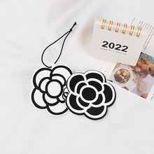 Load image into Gallery viewer, Car Air Freshener Car Rearview Mirror Hanging Perfume Piece Elegant Flowers Style Creative Car Interior Decoration Pendant
